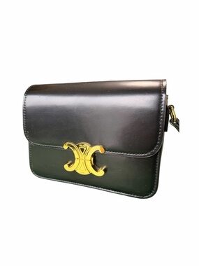 CELINE CLASSIQUE TRIOMPHE BAG IN SHINY CALFSKIN